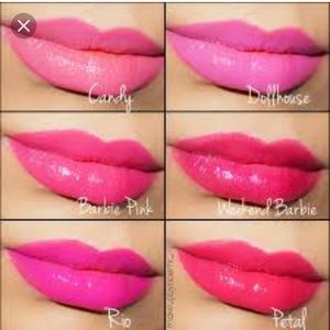 barbie pink lip gloss